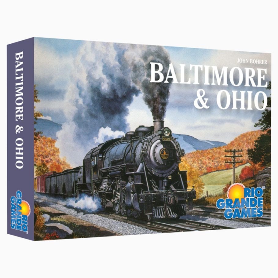 Baltimore & Ohio box art