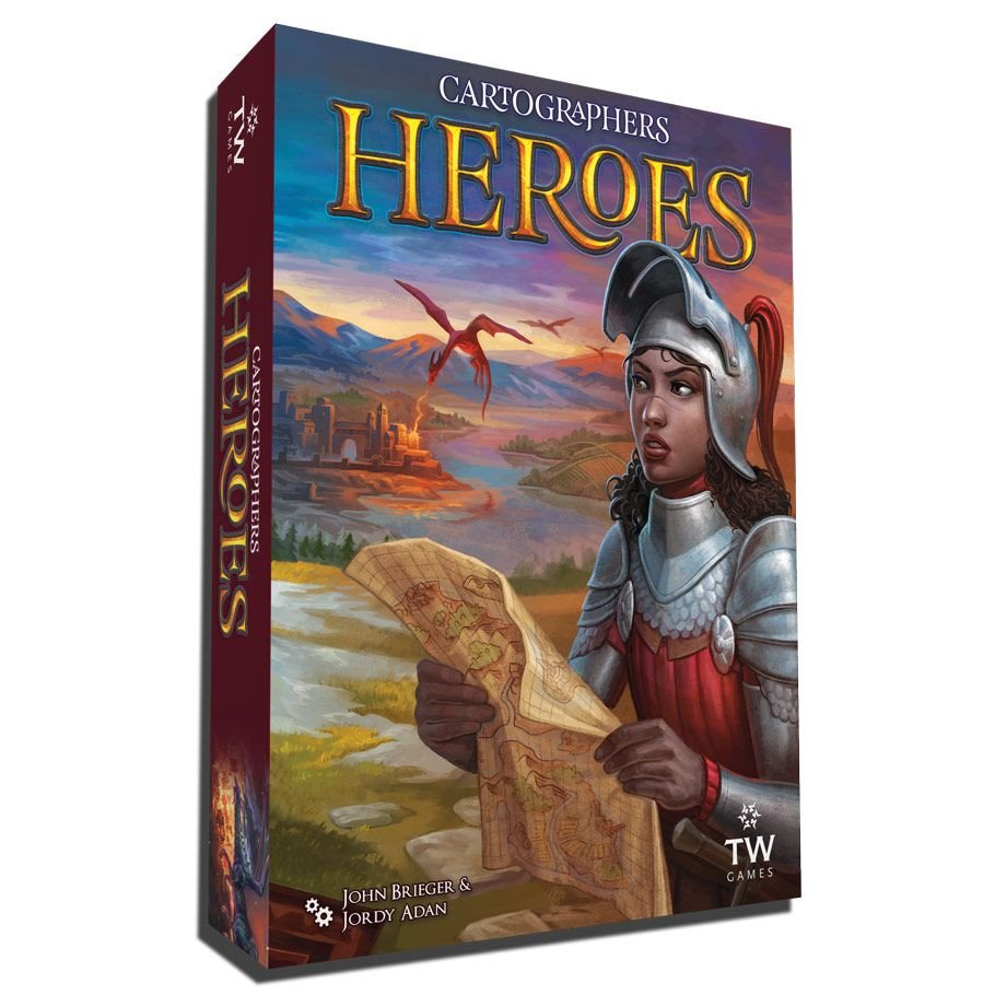 Cartographers Heroes box art