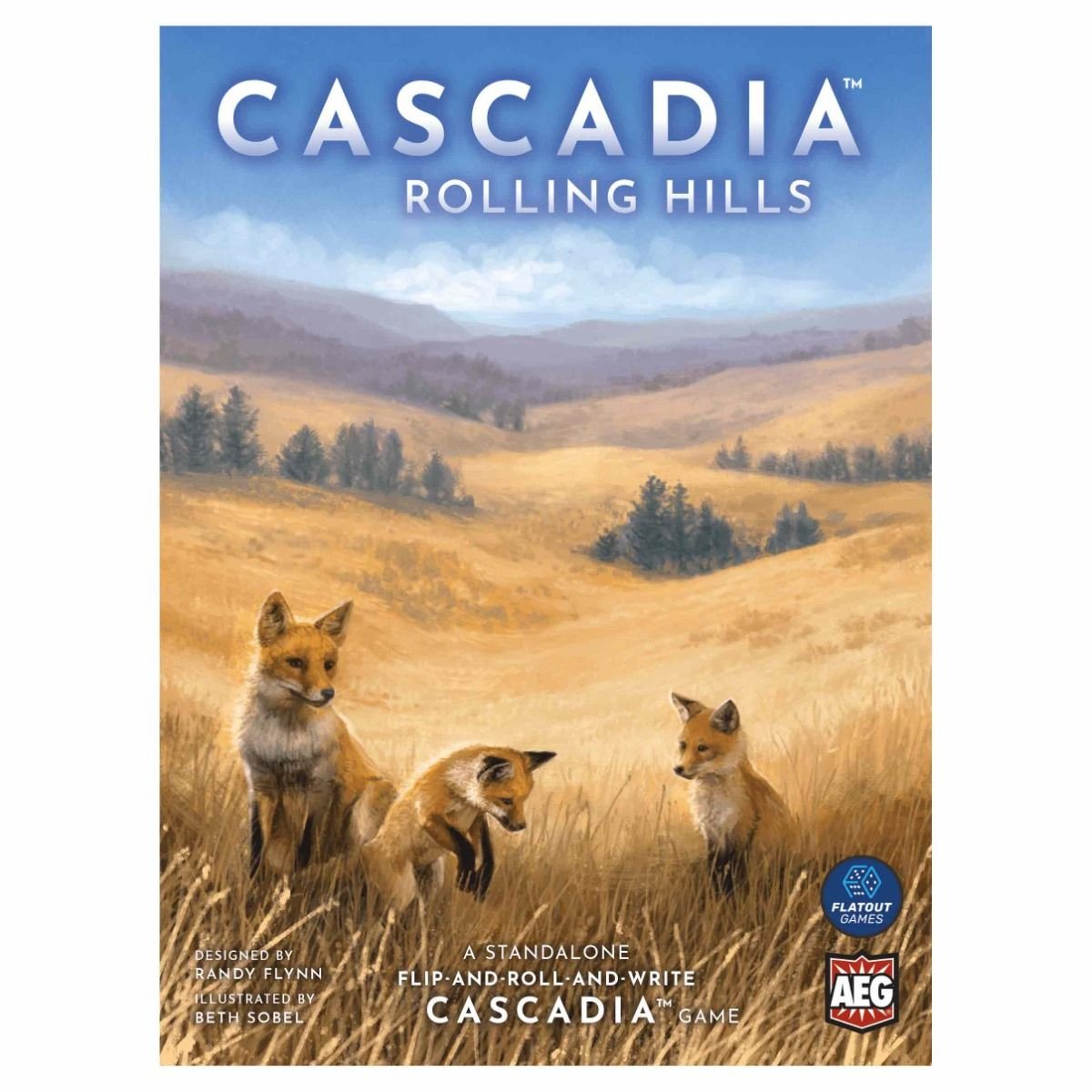 Cascadia: Rolling Hills box art