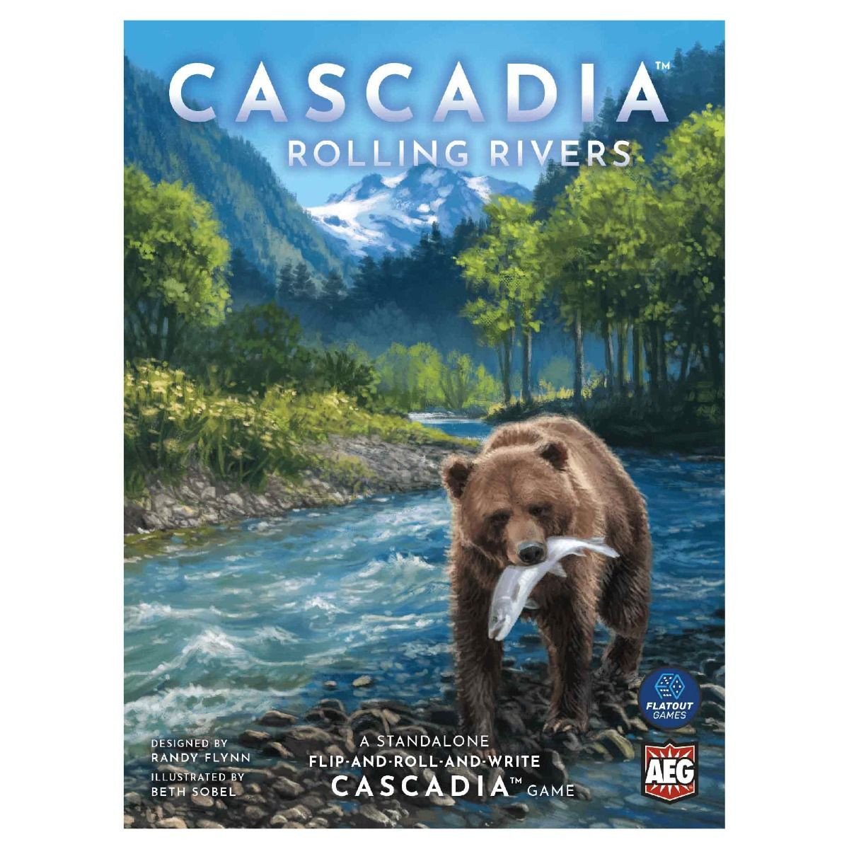 Cascadia: Rolling Rivers box art