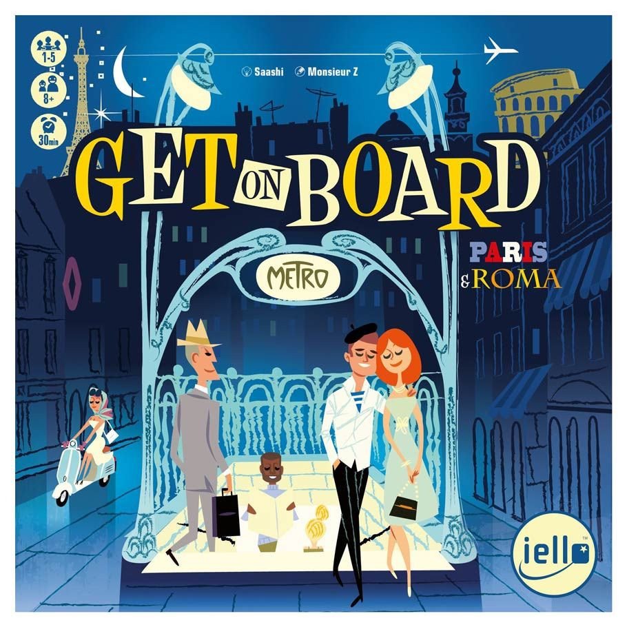 Get on Board: Paris & Roma box art