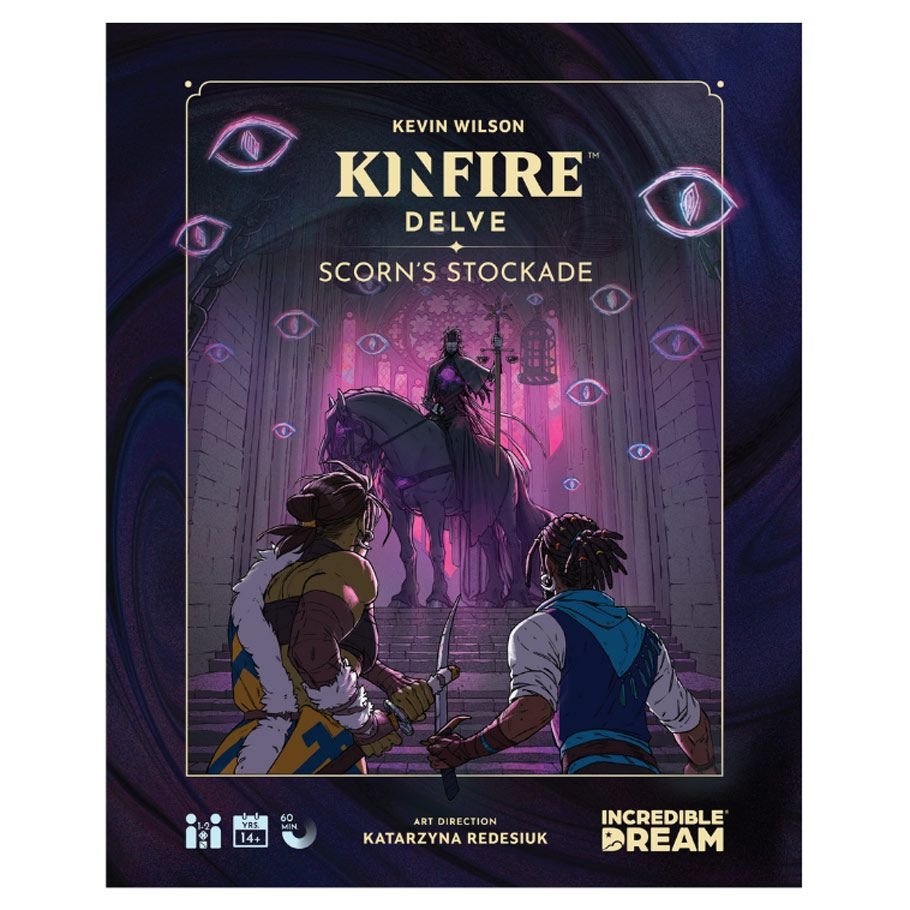 Kinfire Delve: Scorn's Stockade box art