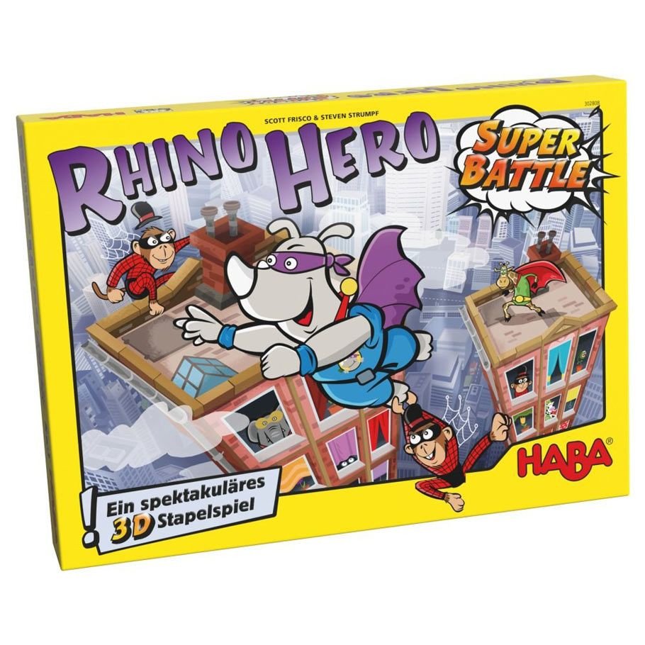 Rhino Hero: Super Battle box art