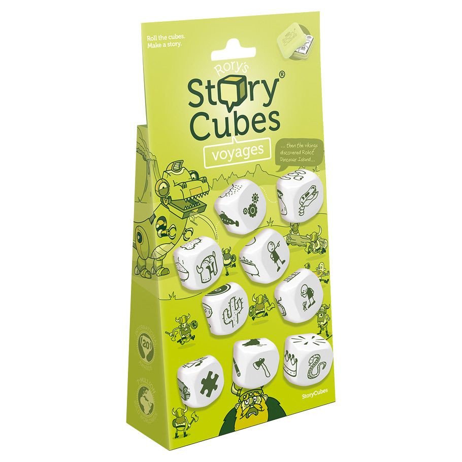 Rory's Story Cubes: Voyages box art