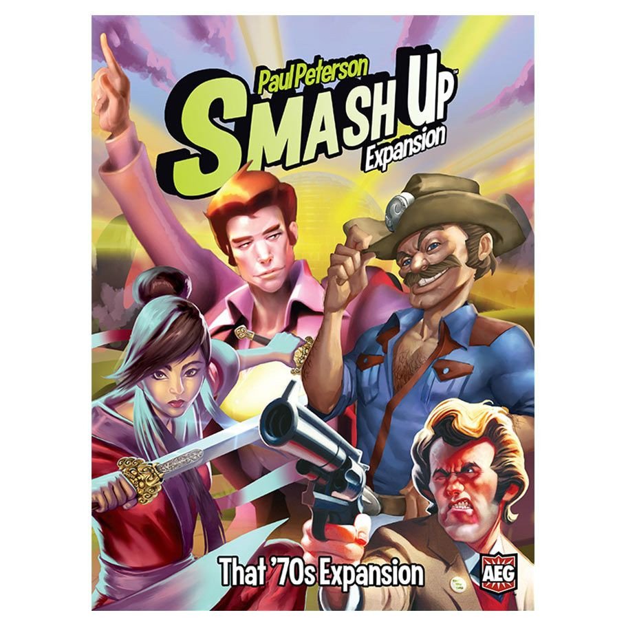 Smash Up: That '70s Expansion box art