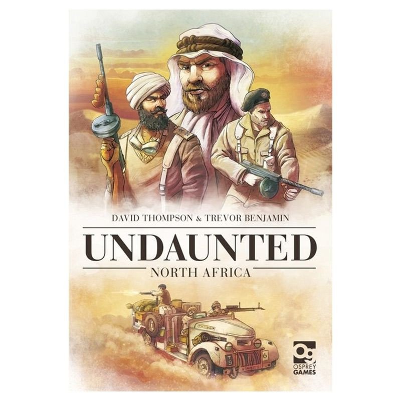 Undaunted: North Africa box art