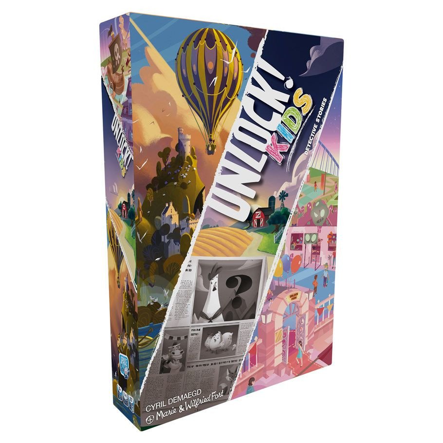 Unlock! Kids: Detective Stories box art