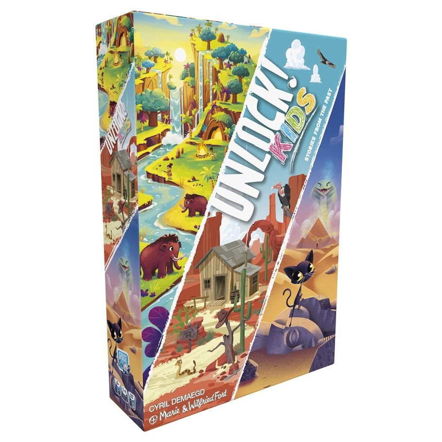 Unlock! Kids: Stories from the Past box art