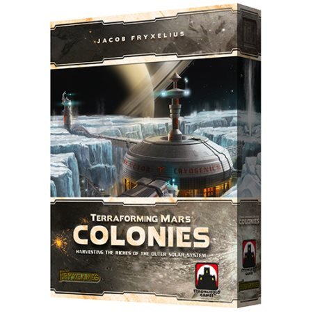 TERRAFORMING MARS: THE COLONIES box art