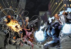 MARVEL - "LEGENDARY" DECK BUILDING GAME: "DARK CITY" (EXPANSION 1) box art