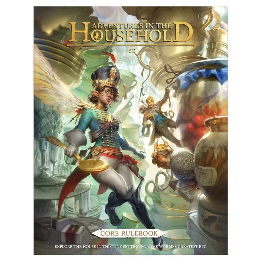 D&D 5E: Household Core Rulebook box art
