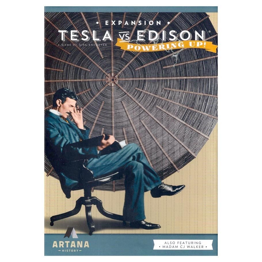 Tesla vs Edison: Power Up! Exp box art