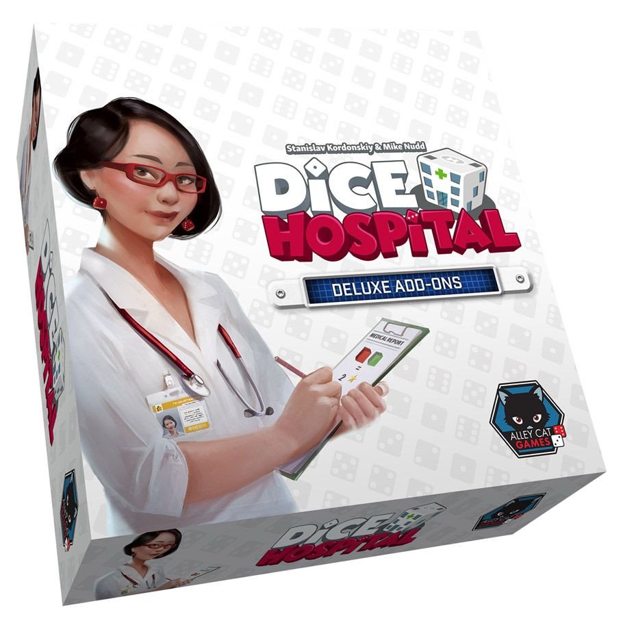 Dice Hospital Deluxe Add-Ons Box Exp box art