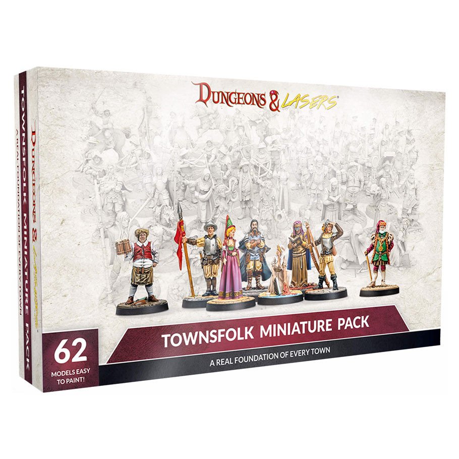 D&L: Townsfolk Miniature Pack box art