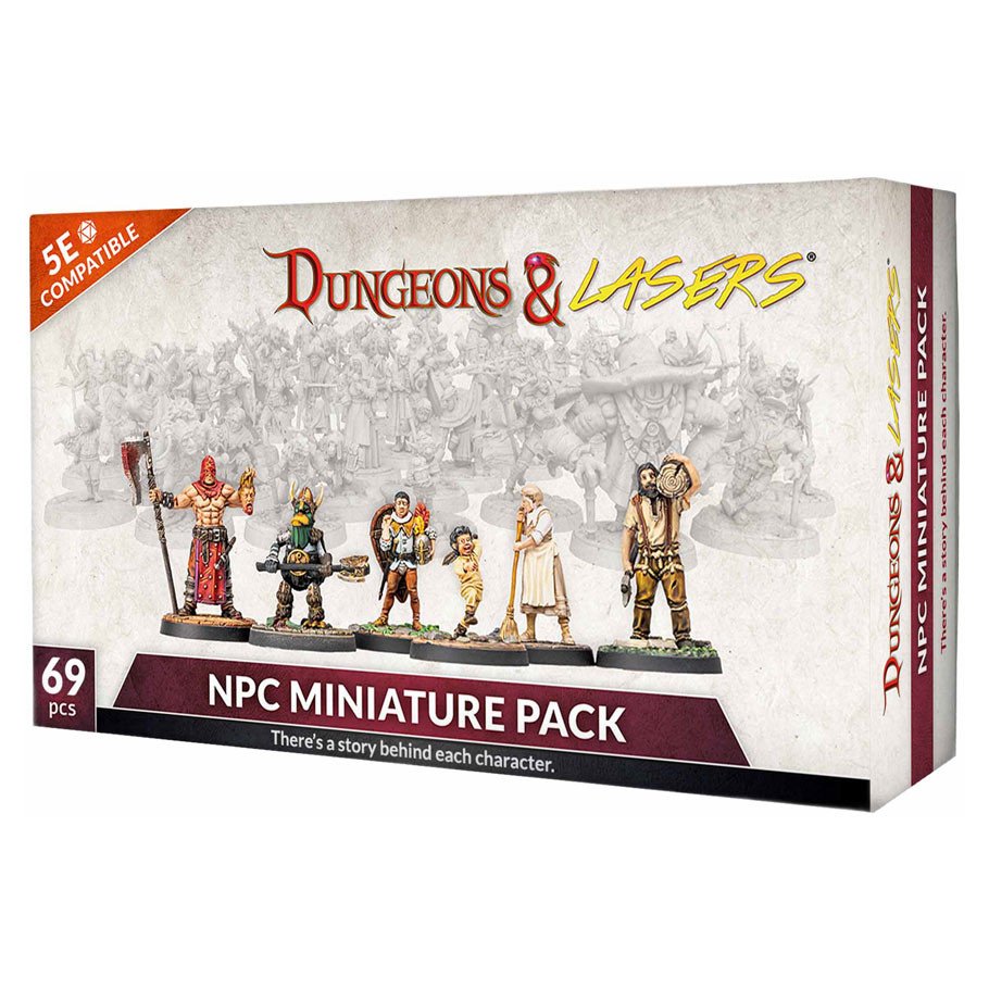 D&L: NPC Miniature Pack box art
