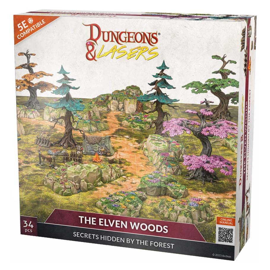 D&L: The Elven Woods box art