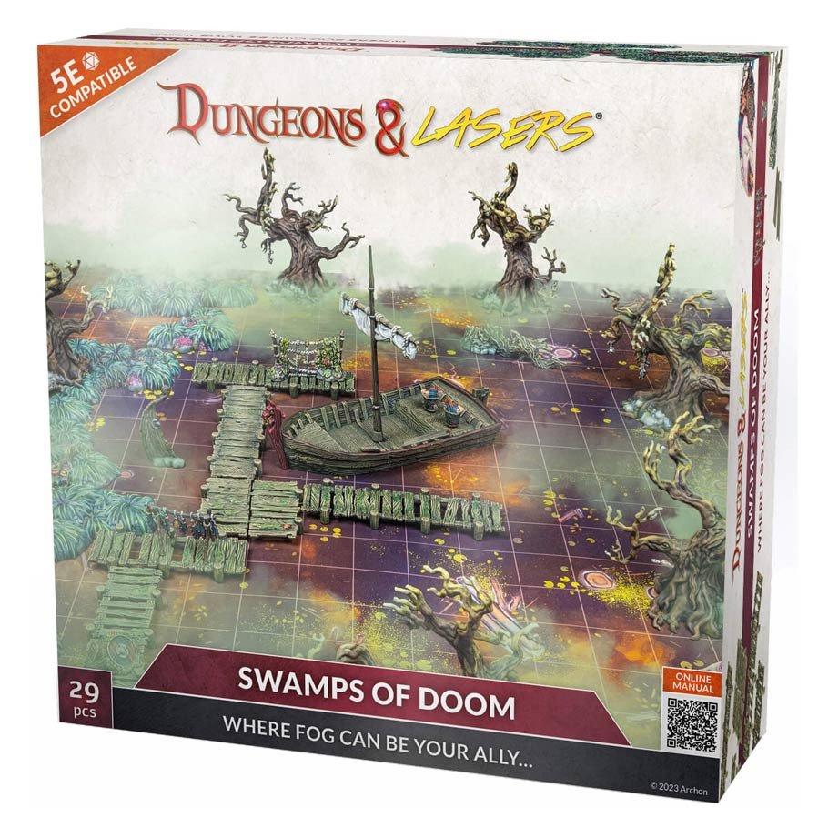 D&L: Swamps Of Doom box art