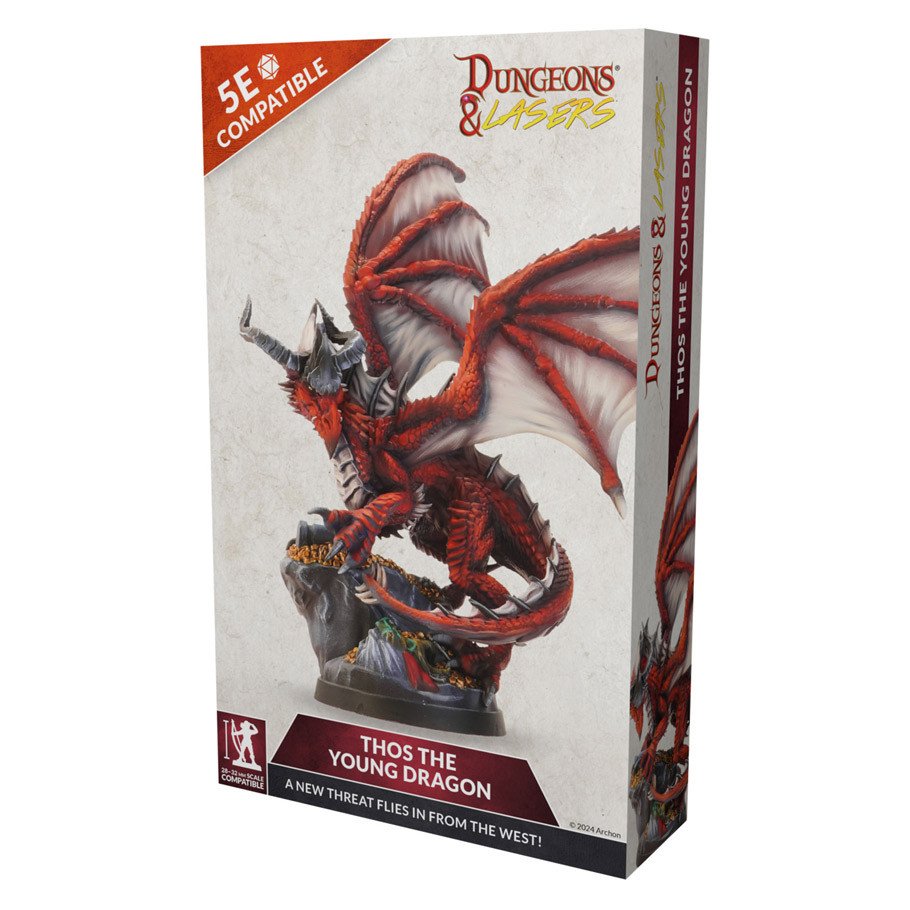 D&L: Thos The Young Dragon box art