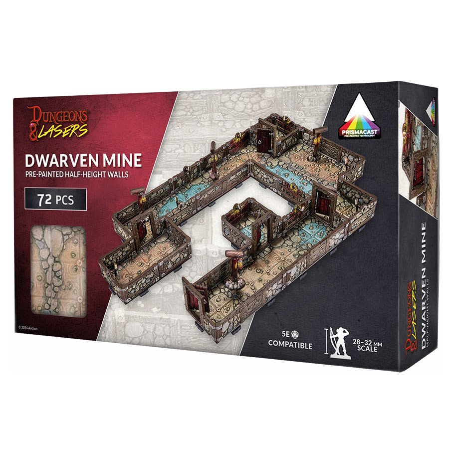 D&L: Dwarven Mine: Pre-Painted box art