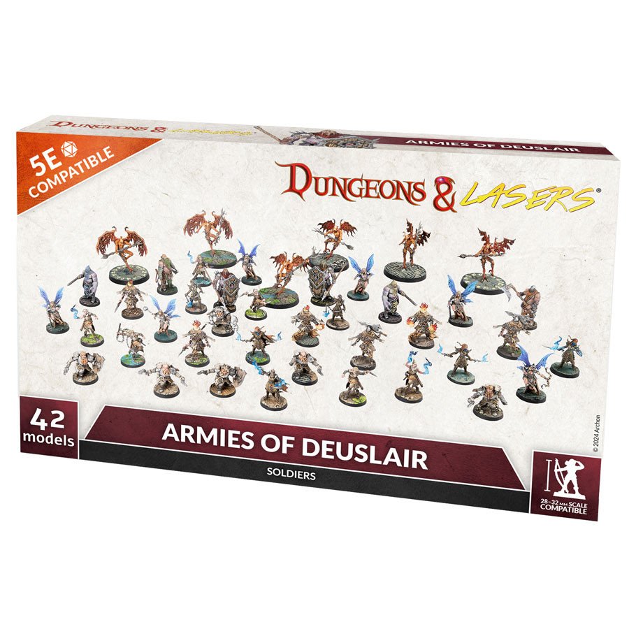 D&L: Armies Of Deuslair box art