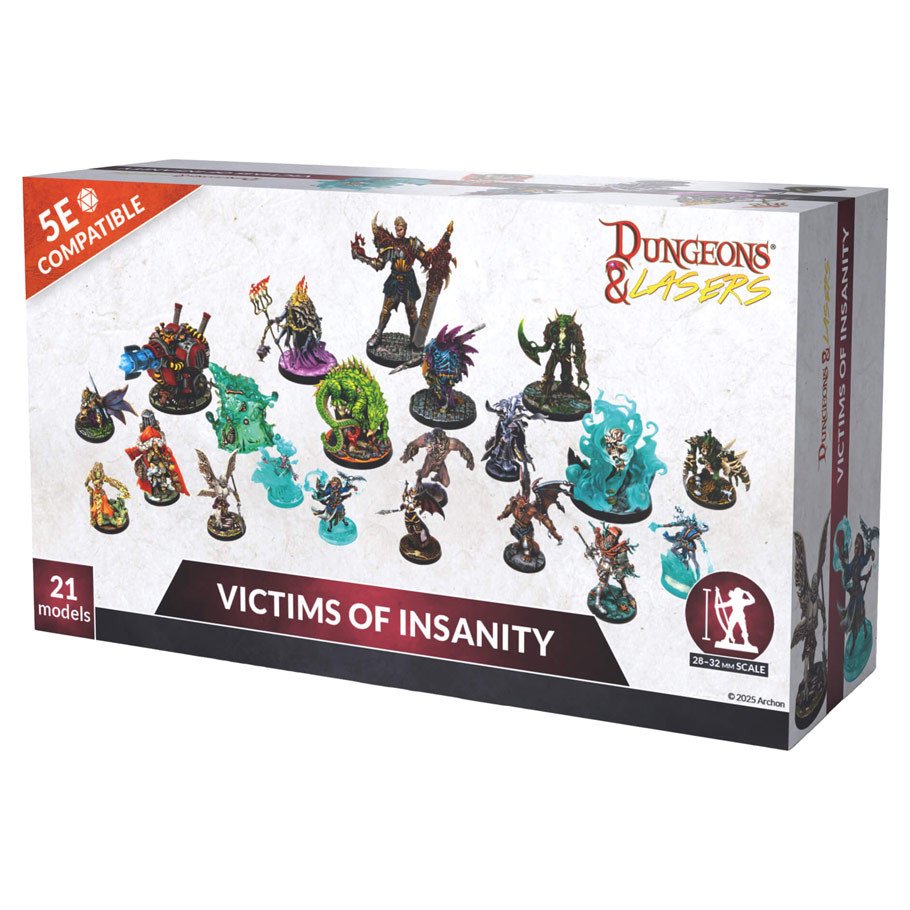 D&L: Victims Of Insanity box art