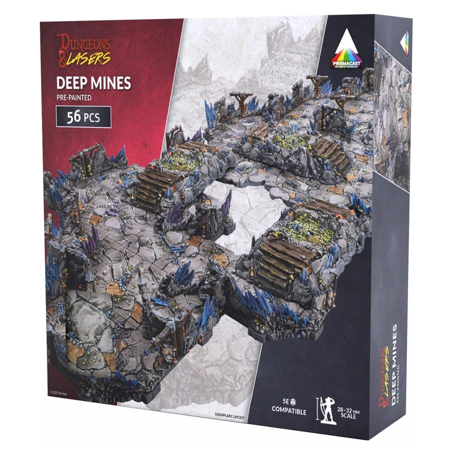 D&L: Deep Mines: Pre-Painted box art