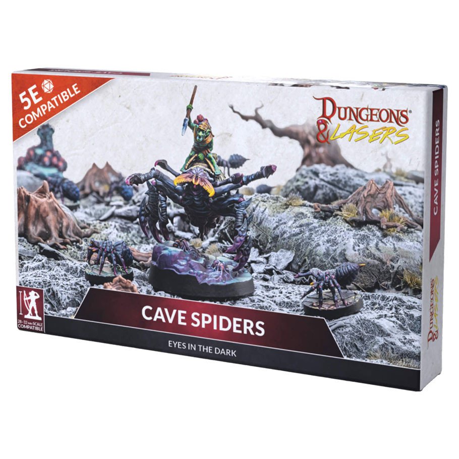 D&L: Cave Spiders box art