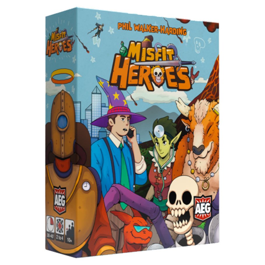 Misfit Heroes box art