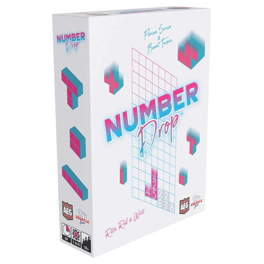 Number Drop box art