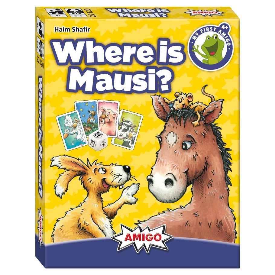 My First AMIGO: Where is Mausi? box art