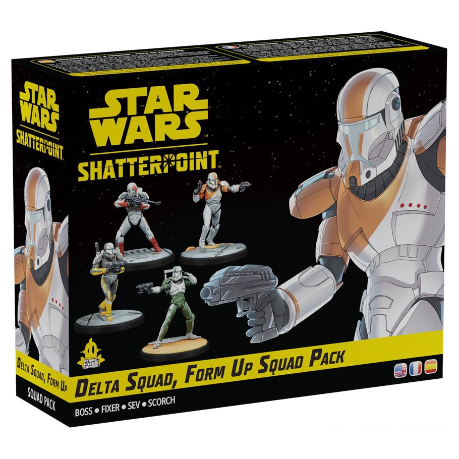 SW Shatterpoint: Delta Squad Form Up SP box art