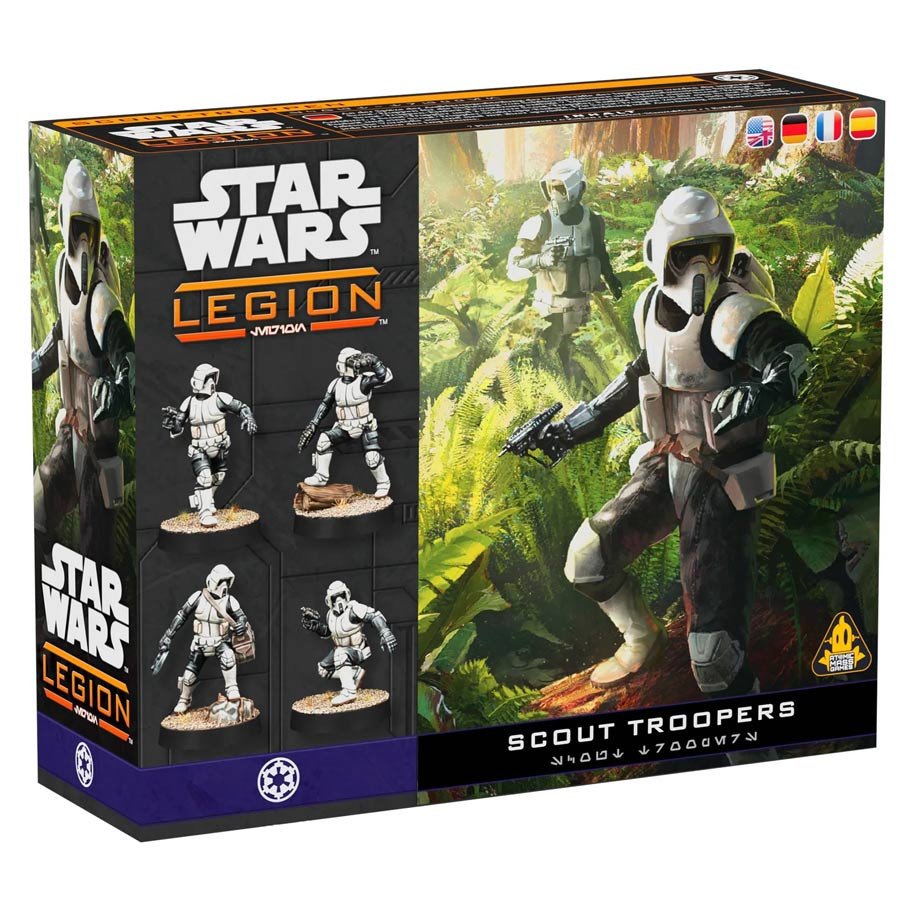 SW Legion: Scout Troopers box art