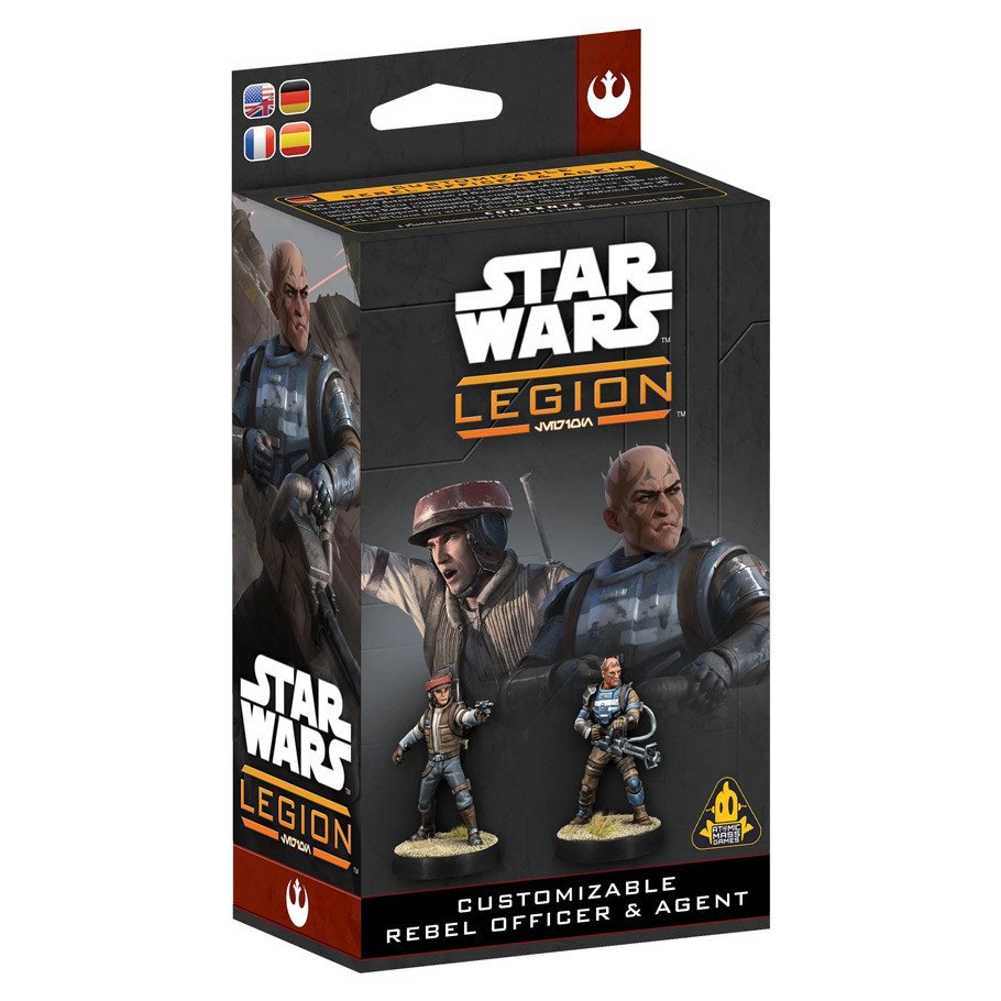 SW Legion: Customizable Rebel Officer box art