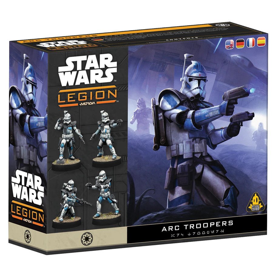 SW Legion: ARC Troopers Unit Expansion box art