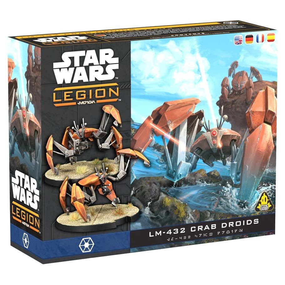 SW Legion: LM-432 Crab Droid box art