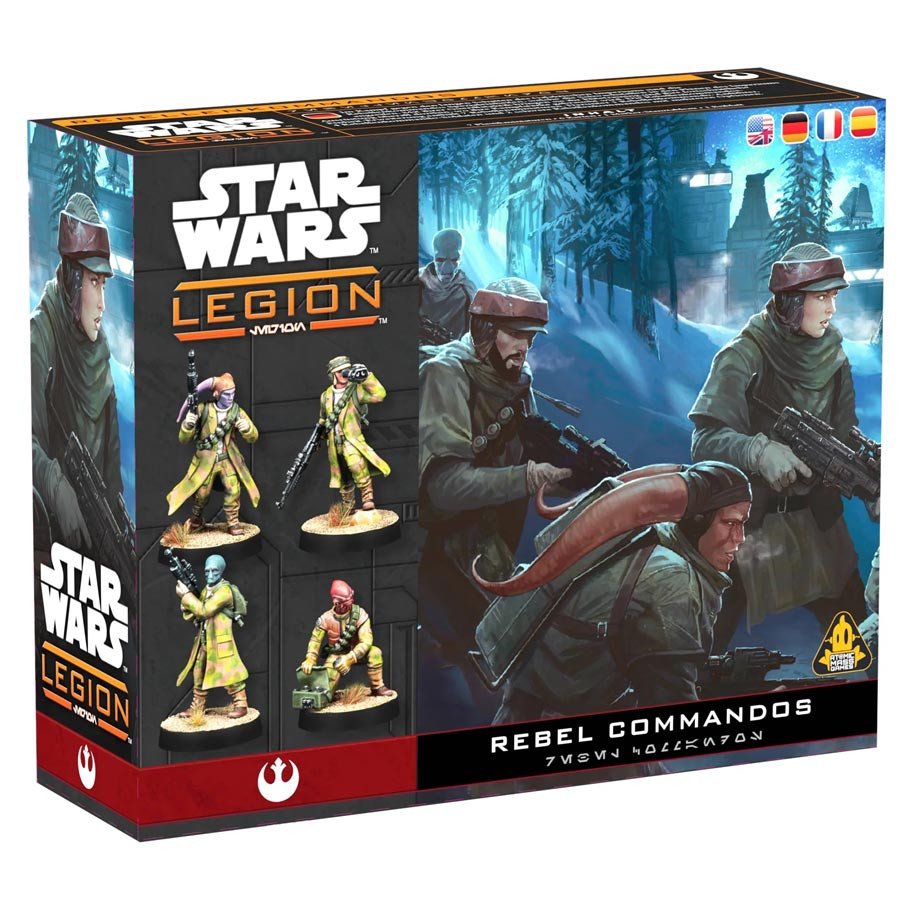 SW Legion: Rebel Commandos box art