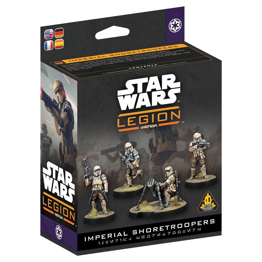 SW Legion: Imperial Shoretroopers box art