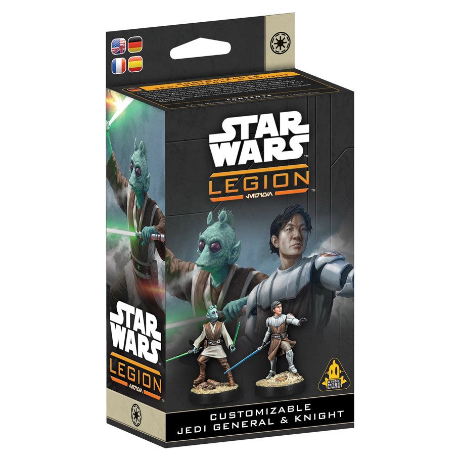 SW Legion: Customizable Jedi and Knight box art