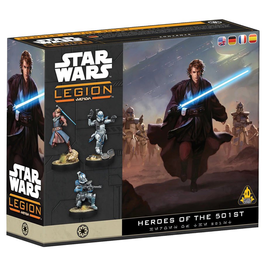SW Legion: Heroes of the Clone Army box art