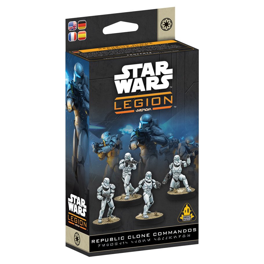 SW Legion: Republic Clone Commandos box art