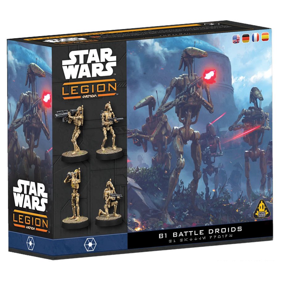 SW Legion: B1 Battle Droids box art