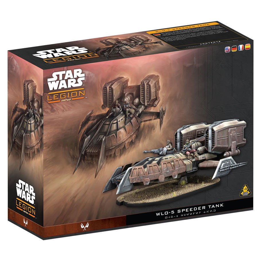 SW Legion: WL0-5 Speeder Tank box art