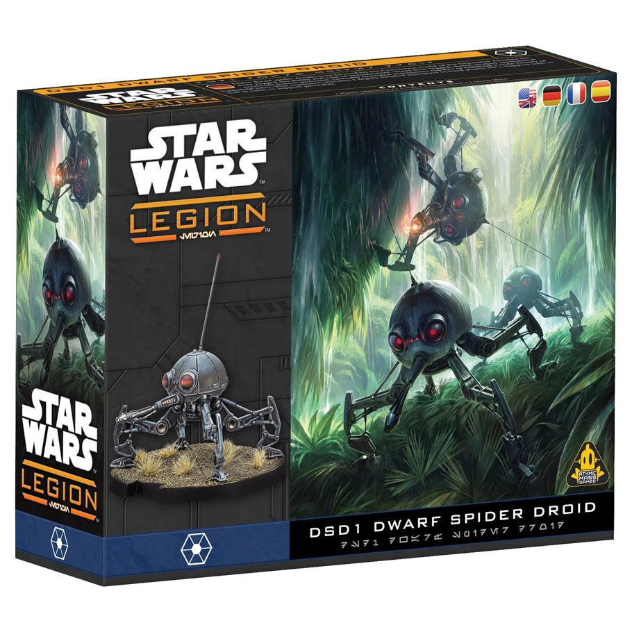 SW Legion: DSD1 Dwarf Spider Droid box art