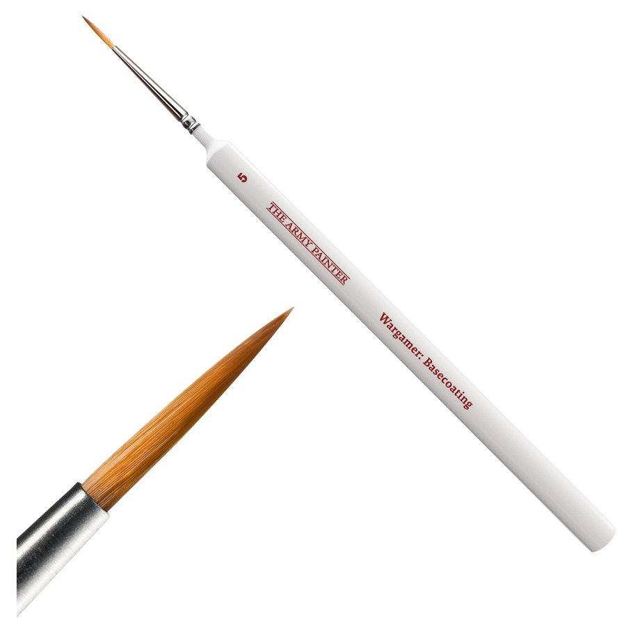 Wargamer Brush: Basecoating box art