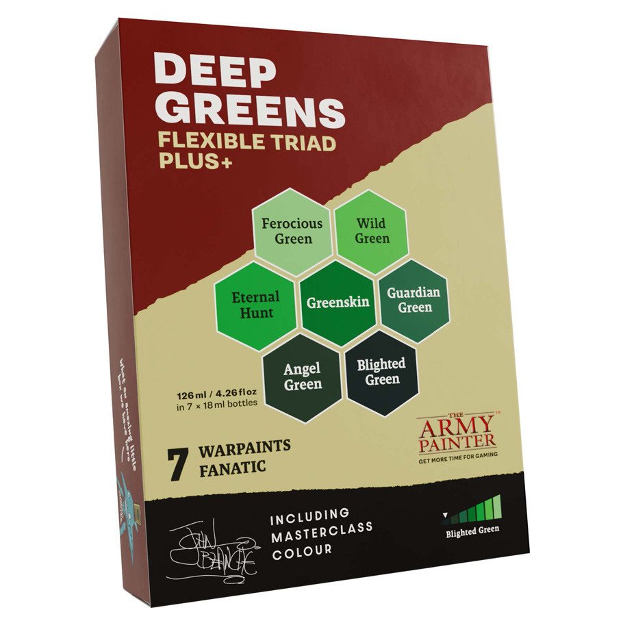 Warpaints Fanatic: Triad PLUS Deep Green box art