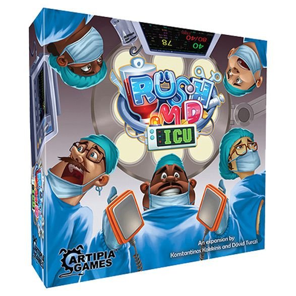 Rush MD ICU Exp box art