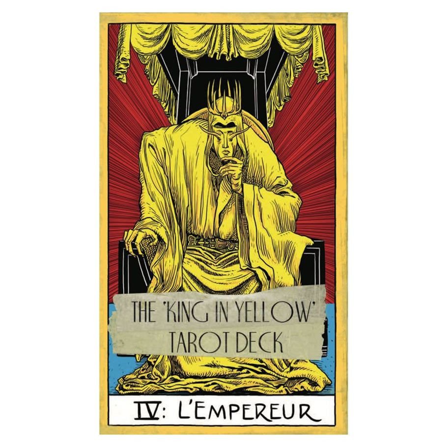 The King in Yellow Tarot Deck box art