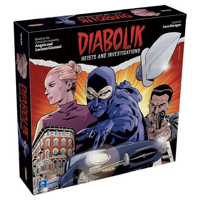 Diabolik: Heists & Investigations box art