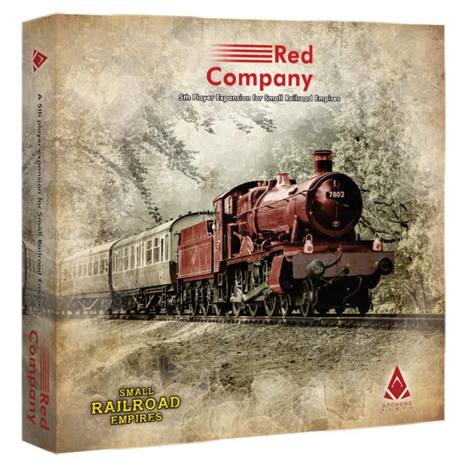Small Railroad Empires: Red Company box art
