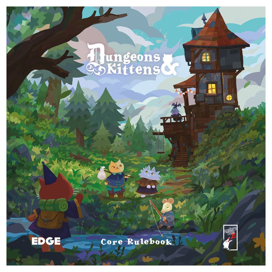 Dungeons & Kittens Core Rulebook box art